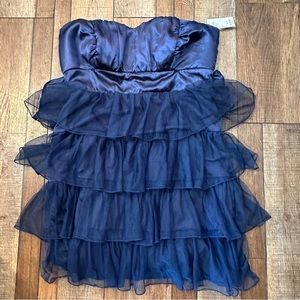 Charolette Russe Navy Mini Dress, 13